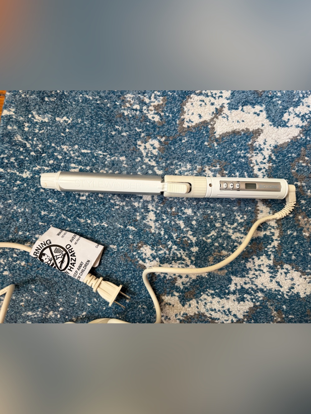 Bio ionic Silver Styling Wand with Digital Controls